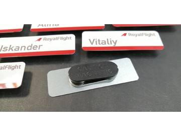 бейдж для авиакомпании